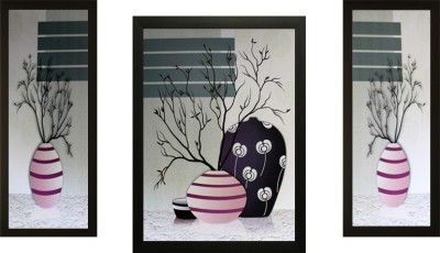 SAF Textured Print with UV Canvas 14 inch x 24 inch Painting at flipkart