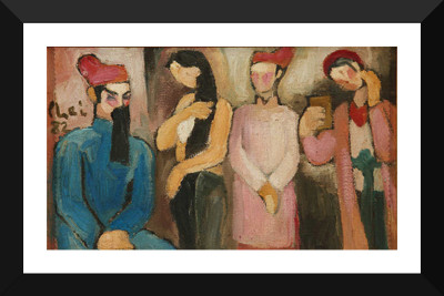 

Tallenge - Xuan Phai Bui - Opera Players - Framed A3 Size Poster Paper Print(17 inch X 12 inch, Framed)
