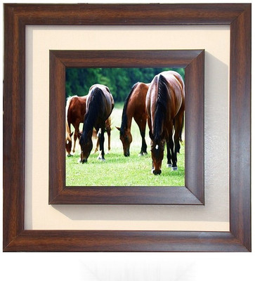 

Lila Painting DVL- S- 646 With Wooden Frame Canvas Art(12 inch X 12 inch)