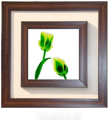 

Lila Painting DVL- S- 312 With Wooden Frame Canvas Art(12 inch X 12 inch)