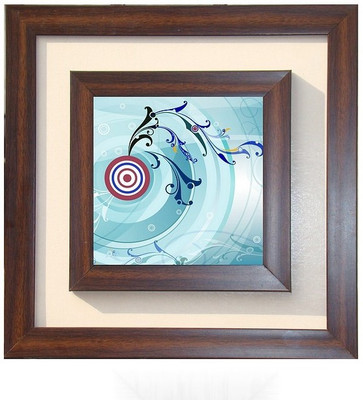 

Lila Painting DVL- M- 706 With Wooden Frame Canvas Art(15 inch X 15 inch)