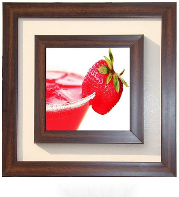 

Lila Painting DVL- S- 498 With Wooden Frame Canvas Art(12 inch X 12 inch)