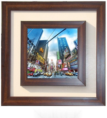 

Lila Painting DVL- S- 736 With Wooden Frame Canvas Art(12 inch X 12 inch)