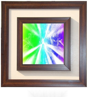 

Lila Painting DVL- S- 515 With Wooden Frame Canvas Art(12 inch X 12 inch)
