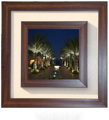 

Lila Painting DVL- S- 789 With Wooden Frame Canvas Art(12 inch X 12 inch)