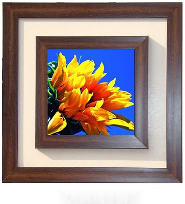 

Lila Painting DVL- M- 223 With Wooden Frame Canvas Art(15 inch X 15 inch)