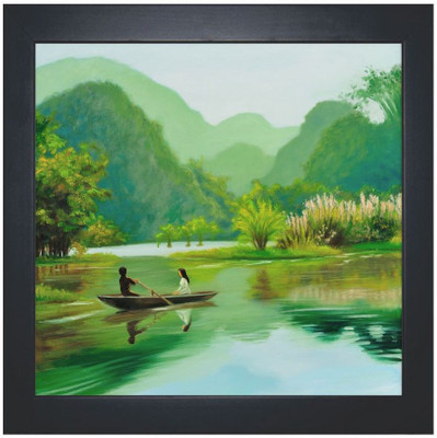 

Art Factory Nature Painting CF-1498(16x16) Canvas Art(16 inch X 16 inch)