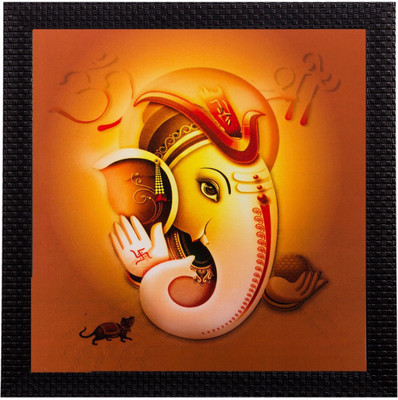 74 Off On Ecraftindia Lord Ganesha Matt Textured Uv Oil 11 Inch X