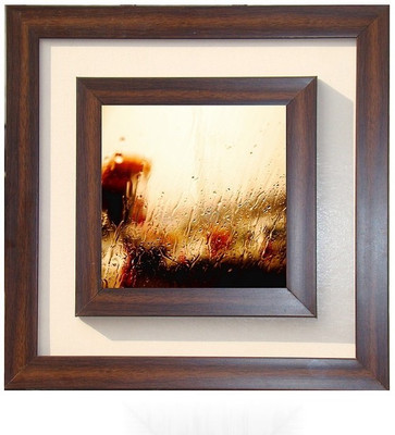 

Lila Painting DVL- M- 341 With Wooden Frame Canvas Art(15 inch X 15 inch)
