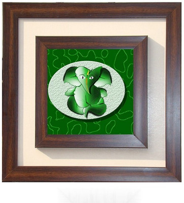 

Lila Painting DVL- S- 788 With Wooden Frame Canvas Art(12 inch X 12 inch)
