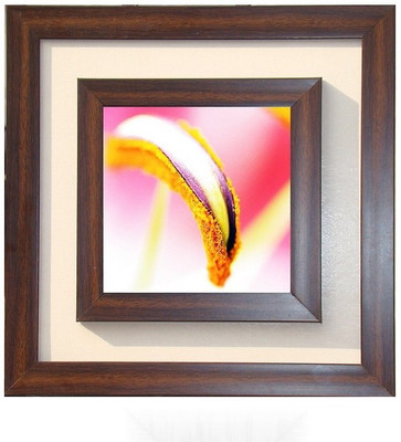 

Lila Painting DVL- S- 382 With Wooden Frame Canvas Art(12 inch X 12 inch)