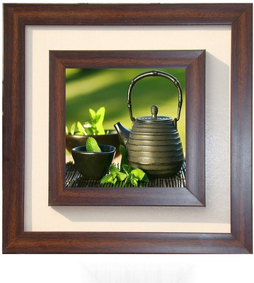 

Lila Painting DVL- M- 314 With Wooden Frame Canvas Art(15 inch X 15 inch)