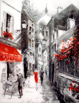 Elegance EFCP445 Canvas 26 inch x 20 inch Painting(Without Frame)