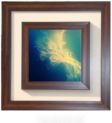 

Lila Painting DVL- M- 292 With Wooden Frame Canvas Art(15 inch X 15 inch)