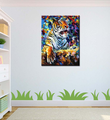 

Tallenge Art For Kids Room Décor - Majestic Tiger - A3 Size Rolled Poster Paper Print(16.5 inch X 11.7 inch, Rolled)