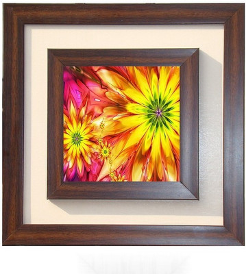 

Lila Painting DVL- M- 595 With Wooden Frame Canvas Art(15 inch X 15 inch)