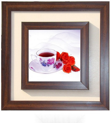 

Lila Painting DVL- S- 746 With Wooden Frame Canvas Art(12 inch X 12 inch)