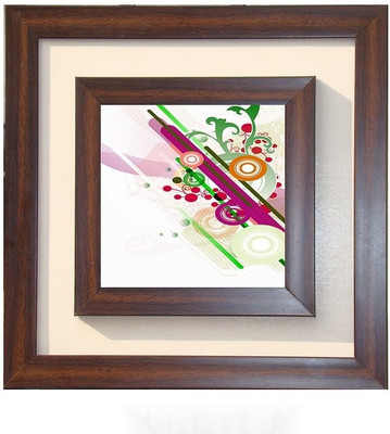 

Lila Painting DVL- L- 674 With Wooden Frame Canvas Art(18 inch X 18 inch)