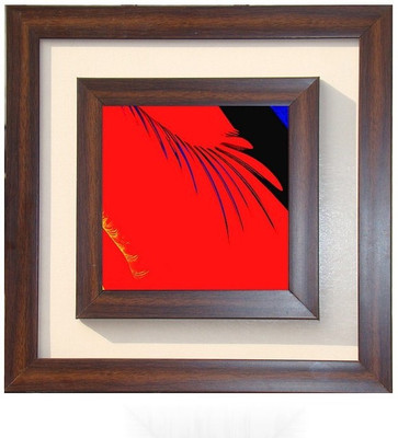 

Lila Painting DVL- M- 410 With Wooden Frame Canvas Art(15 inch X 15 inch)