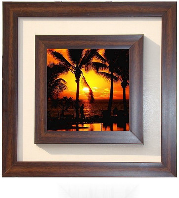 

Lila Painting DVL- S-1058 With Wooden Frame Canvas Art(12 inch X 12 inch)