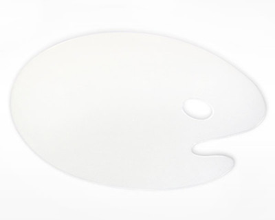 Brustro Plastic 0 Paint Wells Palettes(Set of 1, White) Brustro Plastic 0 Paint Wells Palettes(Set of 1, White)