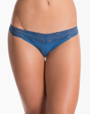 

PrettySecrets Women Thong Blue Panty(Pack of 1, Navy