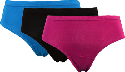KOTHARI Women Hipster Multicolor Panty(Pack of 3)