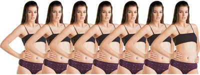 RUPA Women Hipster Multicolor Panty(Pack of 7)