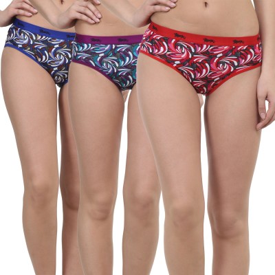 

Lure Wear Women Hipster Multicolor Panty(Pack of 3