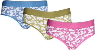 

Lure Wear Women's Hipster Blue, Green, Pink Panty(Pack of 3), Multicolor