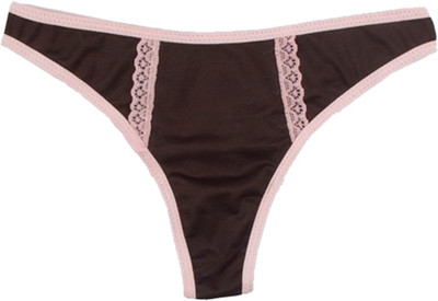

PrettySecrets Brown, Pink Women Thong Brown, Pink Panty(Pack of 1