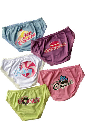 

PrettySecrets Women's Hipster Multicolor Panty(Pack of 5), Blue;green;pink;purple;white