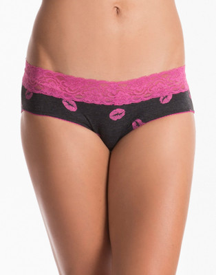 

PrettySecrets Women Hipster Black, Pink Panty(Pack of 1