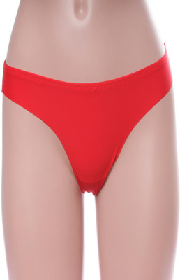 

Feminin Women's Thong Red Panty(Pack of 1