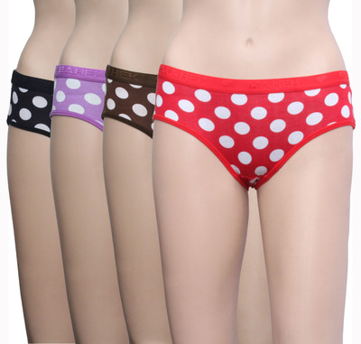 Maxter Women Hipster Multicolor Panty(Pack of 4)