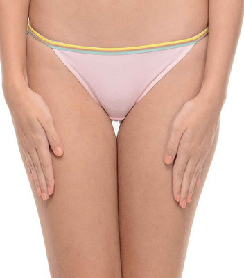 

Ploomz Fashion Women's Bikini Pink Panty(Pack of 1), Baby pink