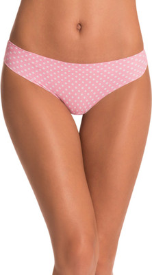 

PrettySecrets Coral Candy Polka Women's Bikini Pink Panty(Pack of 1), Pink;polka