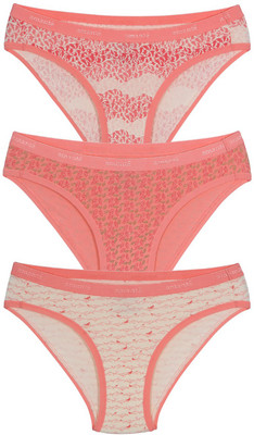 

Amante Women Bikini Pink Panty(Pack of 3, Nov15 pr 04 (light)