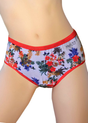 Pusyy Women Hipster Multicolor Panty(Pack of 1)