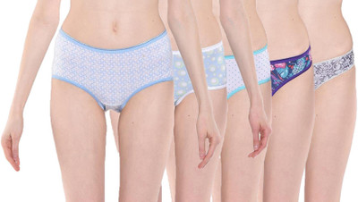 

Kotty Women Hipster Multicolor Panty(Pack of 5, Assorted colors