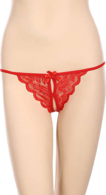 LUXEMBURG Women Thong Red Panty(Pack of 1) LUXEMBURG Women Thong Red Panty(Pack of 1)