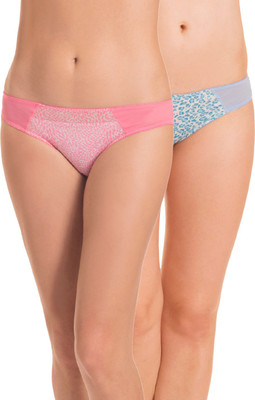 

PrettySecrets Fashion Women's Bikini Blue, Pink Panty(Pack of 2)