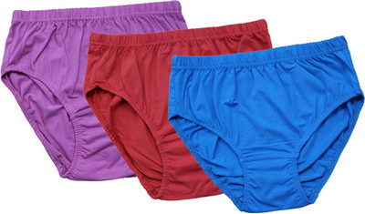 

Kothari Women Hipster Multicolor Panty(Pack of 3, R.blue-red-pink