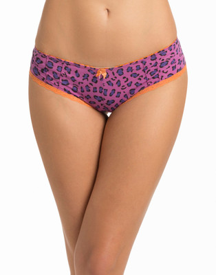 

PrettySecrets Purple Animal Women Bikini Purple Panty(Pack of 1