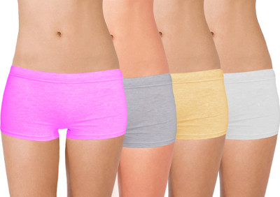 

Selfcare Panty For Girls(Multicolor, Pack of 4, Pink;grey;skin;white