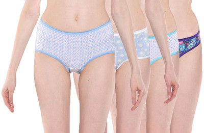 

Kotty Women Hipster Multicolor Panty(Pack of 4, Assorted colors