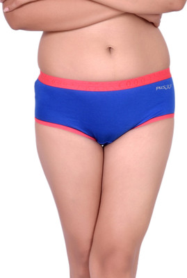 Pusyy Women Hipster Dark Blue Panty(Pack of 1)