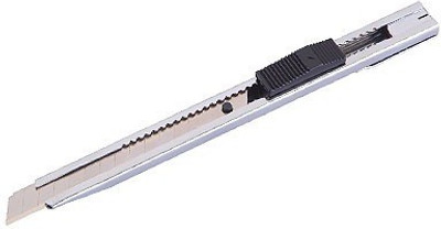 

Kangaro M-9 Plastic Grip Hand-held Paper Cutter(Set Of 10, Silver)