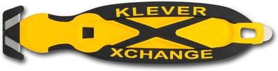 

Klever X Change Rubber Grip Hand-held Paper Cutter(Set Of 1, Orange/ Yellow)