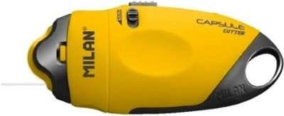

Milan Capsule Rubber Grip Hand-held Paper Cutter(Set Of 1, Yellow)